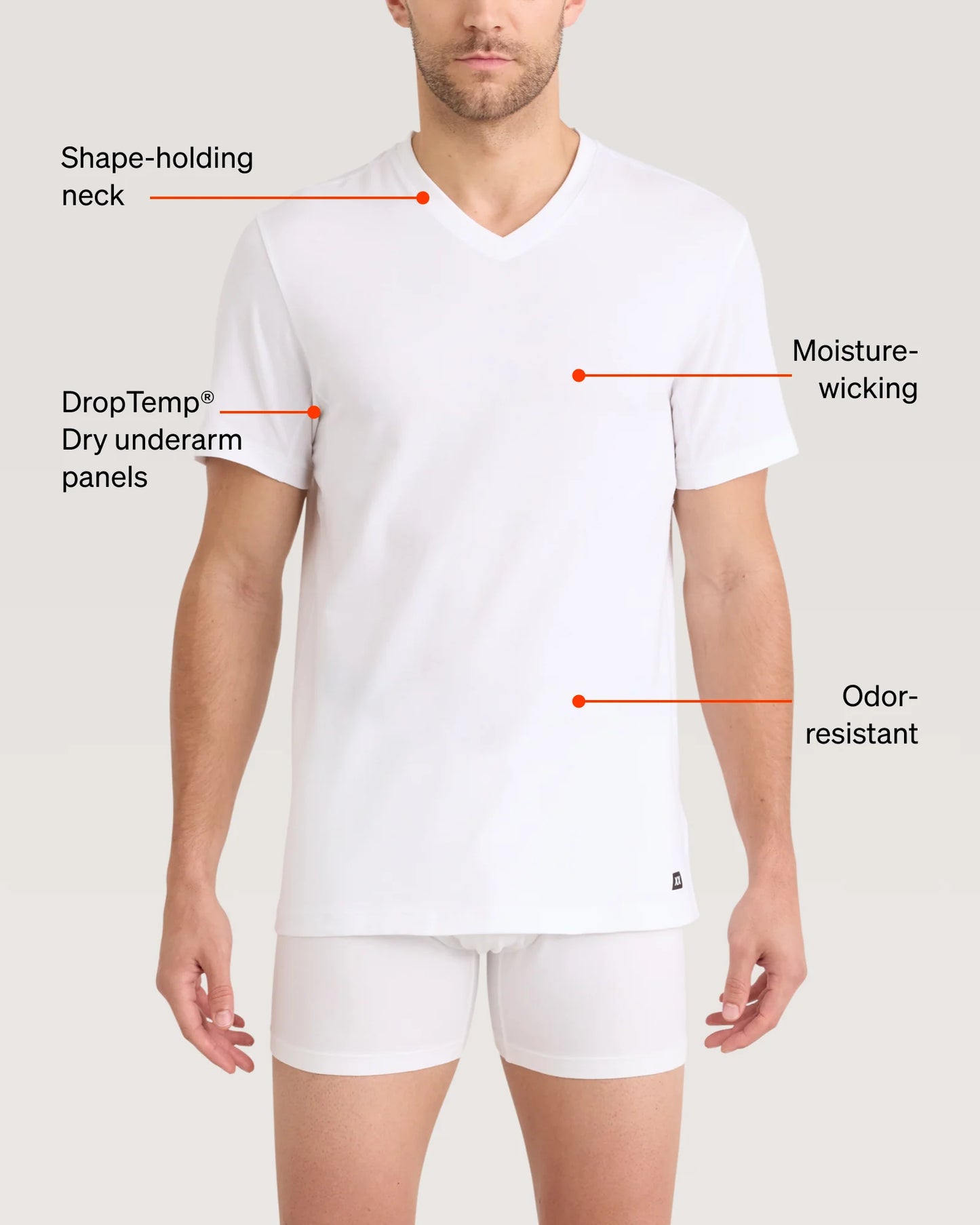 DropTemp® Dry Cotton (2 Pack)